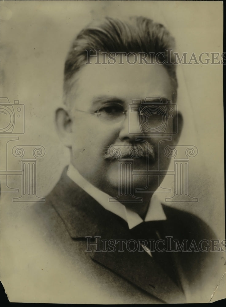 1922 Press Photo Dr Curtis Lee Laws of Wathchman Examiner in NY