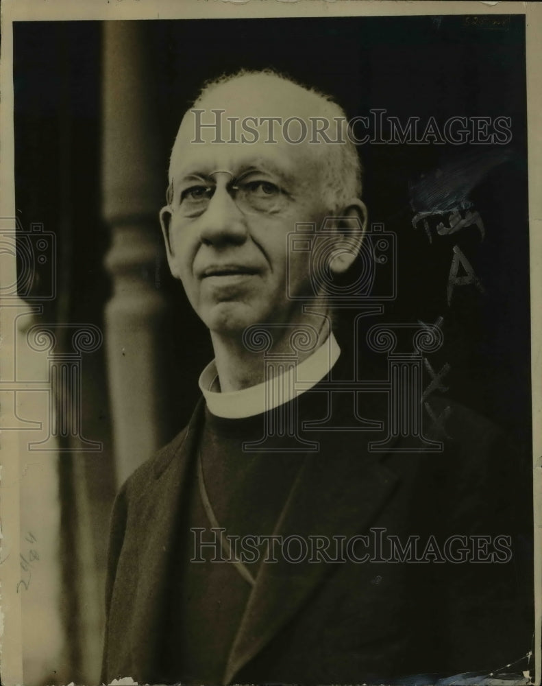 1919 Press Photo The reverend Dr. George E. Talmadge, pastor of the Christ