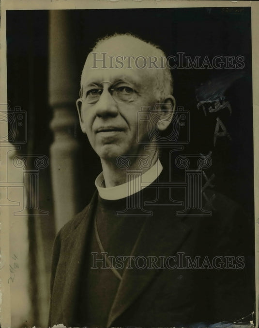 1919 Press Photo The reverend Dr. George E. Talmadge, pastor of the Christ