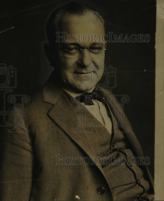 1924 Press Photo Victor LaZier, advertising man
