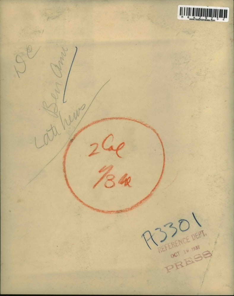 1932 Press Photo Ben Ami at his dressing room