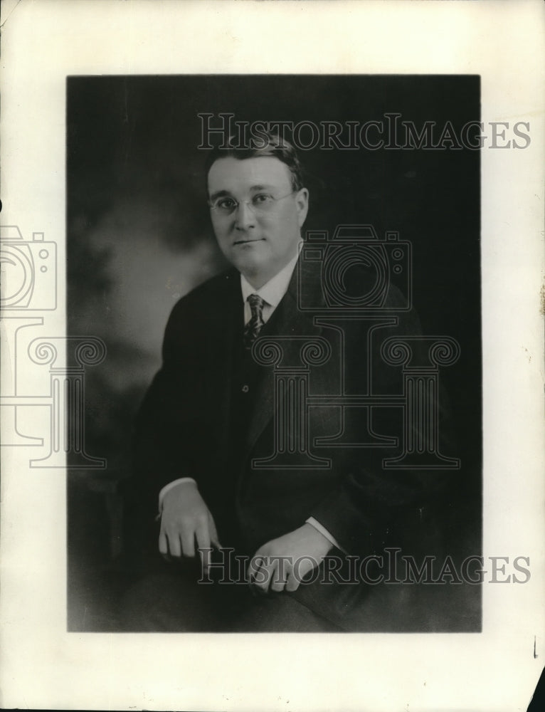 1920 Press Photo F.H. Shepard, Director of Heavy Traction, Westinghouse Electric