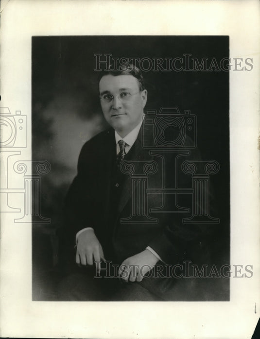 1920 Press Photo F.H. Shepard, Director of Heavy Traction, Westinghouse Electric