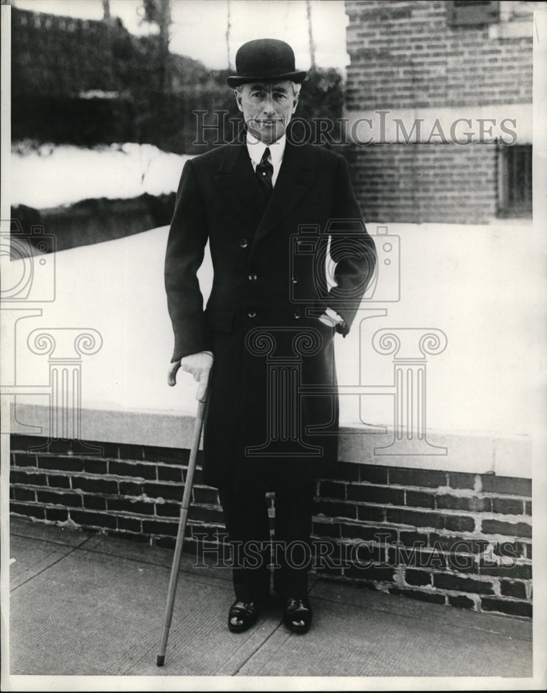 1929 Press Photo Hugh S Gibson US Minister to Belgium