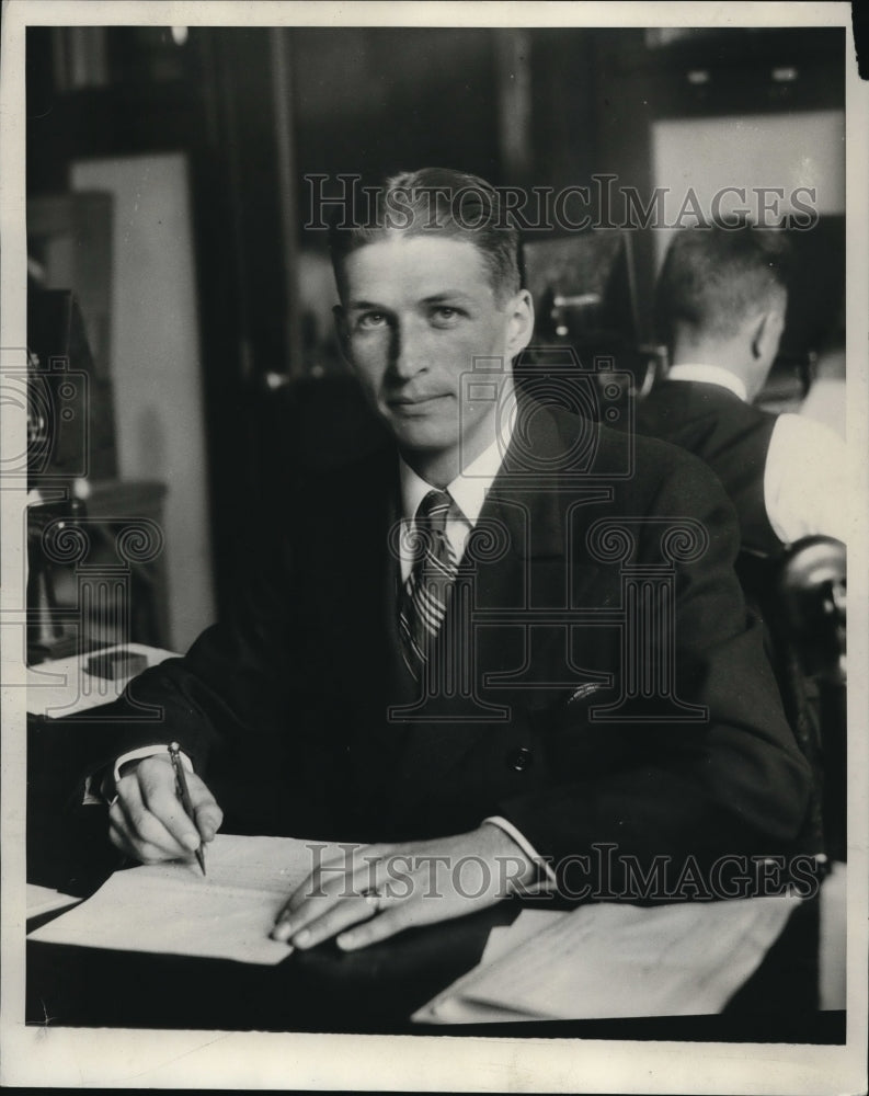 1928 Press Photo John Smart