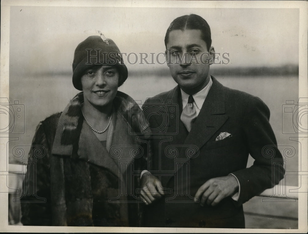 1925 Press Photo Richard Krakeur Theatrical Producer