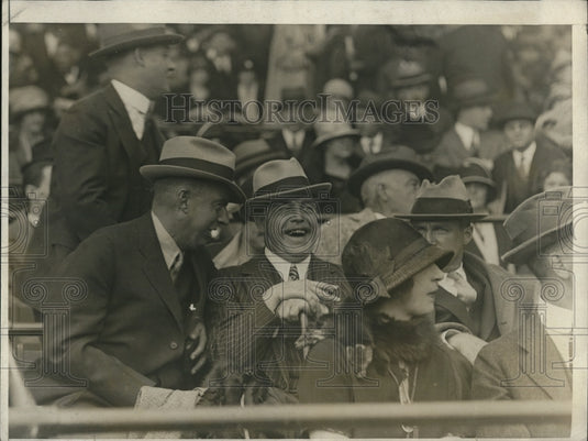 1925 Press Photo Washington Post owner, Ed McLean with House Speaker Longworth