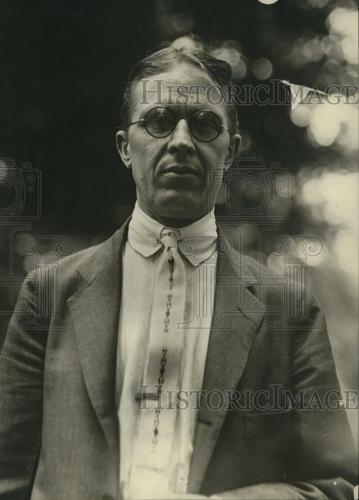 1922 Press Photo BM Jewell President of Railway Department arrived in Washington