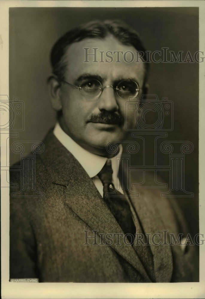 1922 Press Photo Philip F. Smith, United States Geological Survey Director