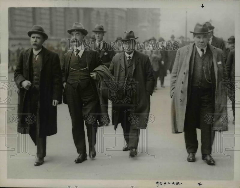 Load image into Gallery viewer, 1921 Press Photo Miners Meeting, Board of Trade, Mr Shirkie, Mr Hall, Mr
