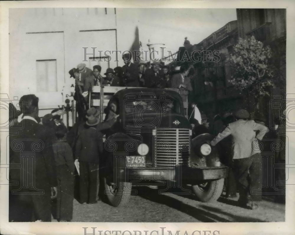 1946 Press Photo 260 Dead 520 Wounded in Bolivian Revolution in La Paz