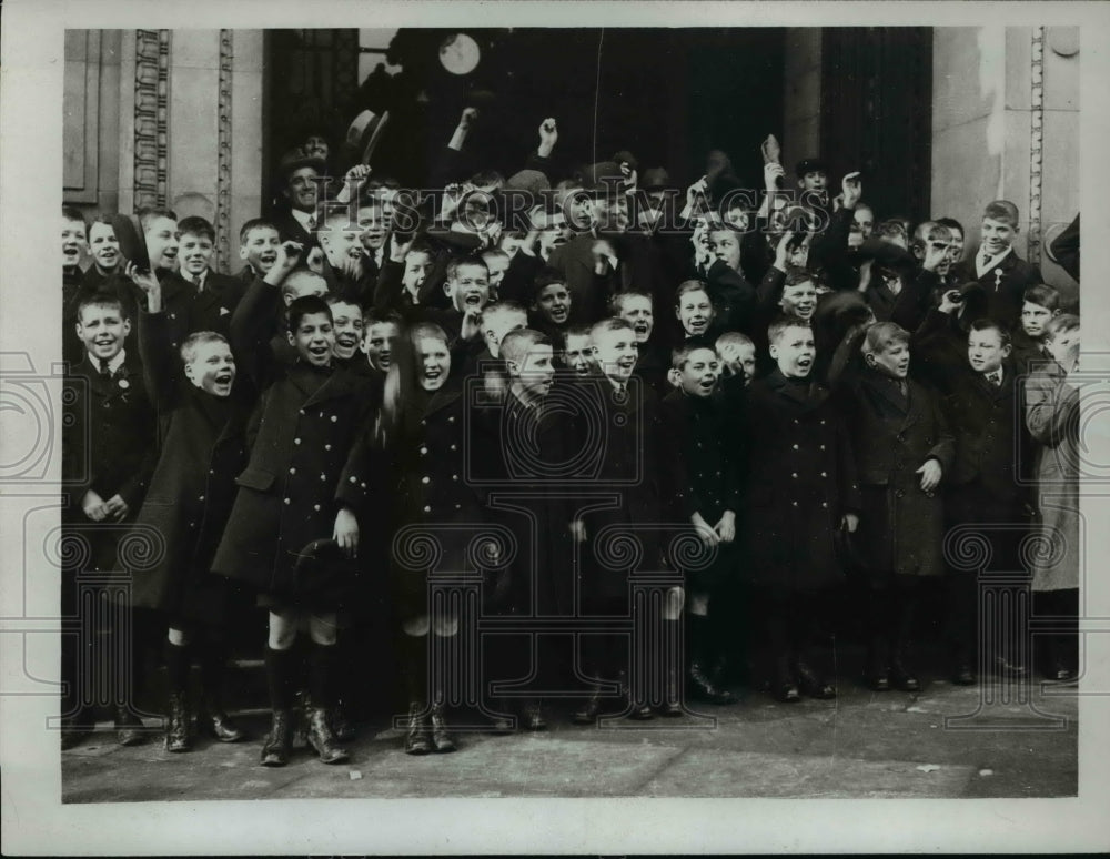 1923 Press Photo Young Recruits for All White Australia from Barnardo Homes
