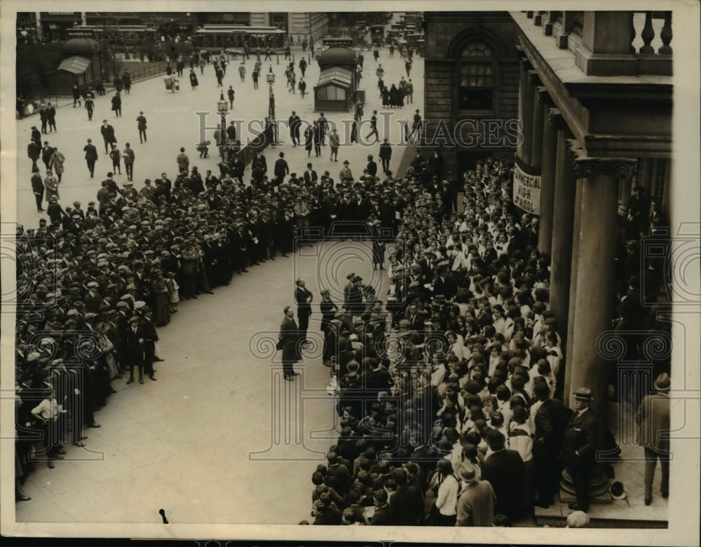1932 Press Photo Centennial Anniversary of John Howard Payne in New York City