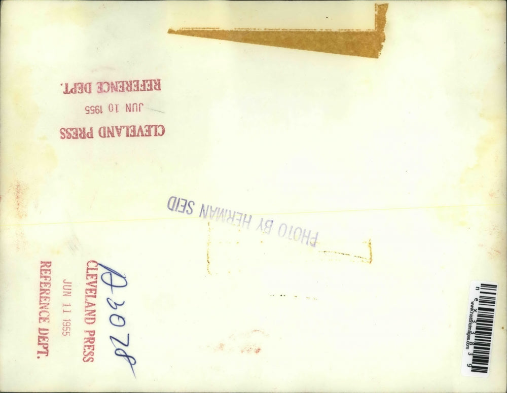 1955 Press Photo Standard Oil Employees Lined Up For Inspection