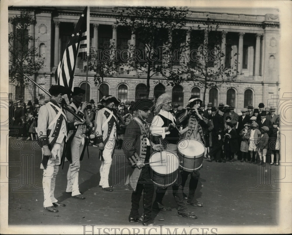 1926 Press Photo re-enactment of Spirit of 76 painting