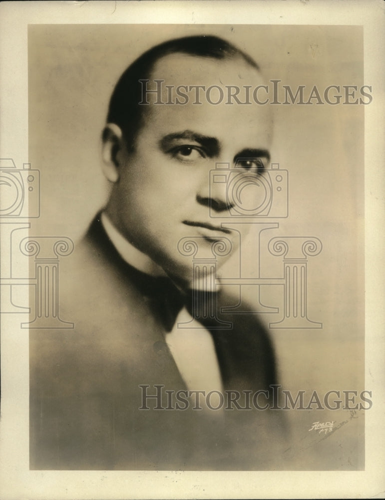 1929 Press Photo NBC Musician & Bandleader Andy Sannella