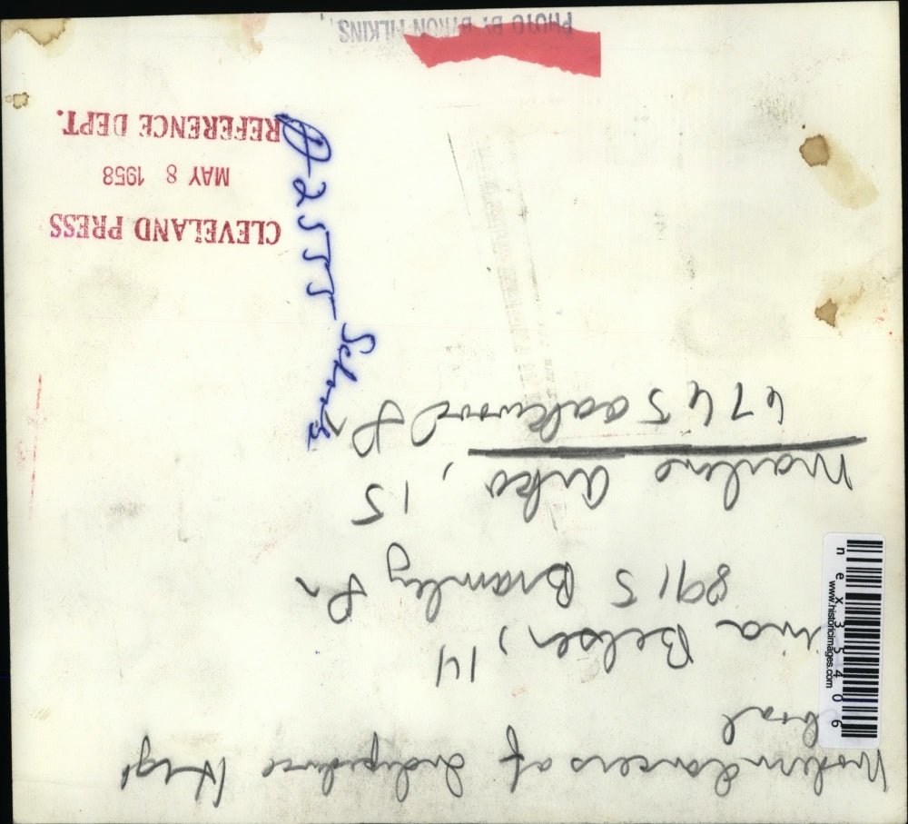 1958 Press Photo Modern dancers Tina Belsen, Marlene Arko Independence HS