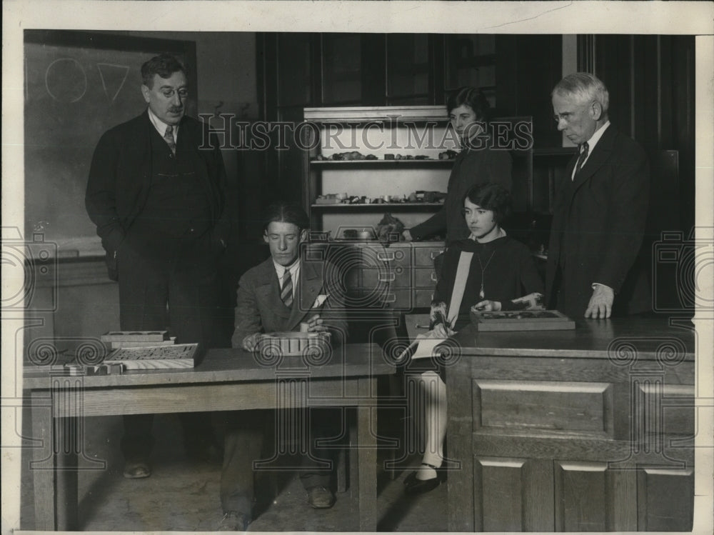 1927 Press Photo Dr L Witmer Univ of Pa Psychology , EB Twitmyer
