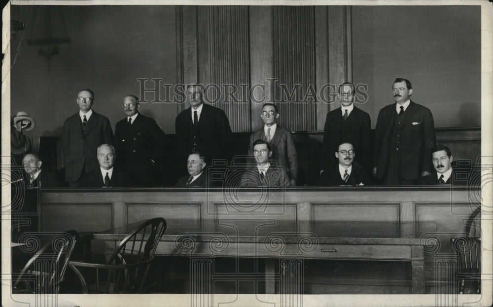1926 Press Photo Jury that rendered the verdict in favor of Alice Beatrice Jones