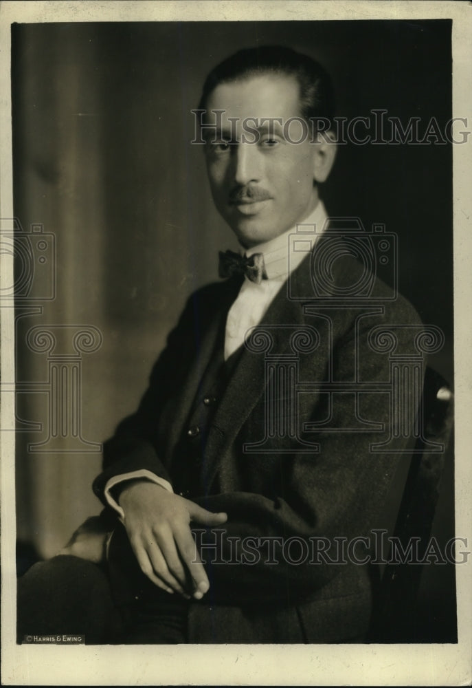 1923 Press Photo Baron Giovanni de Guira Italian Embassy in DC