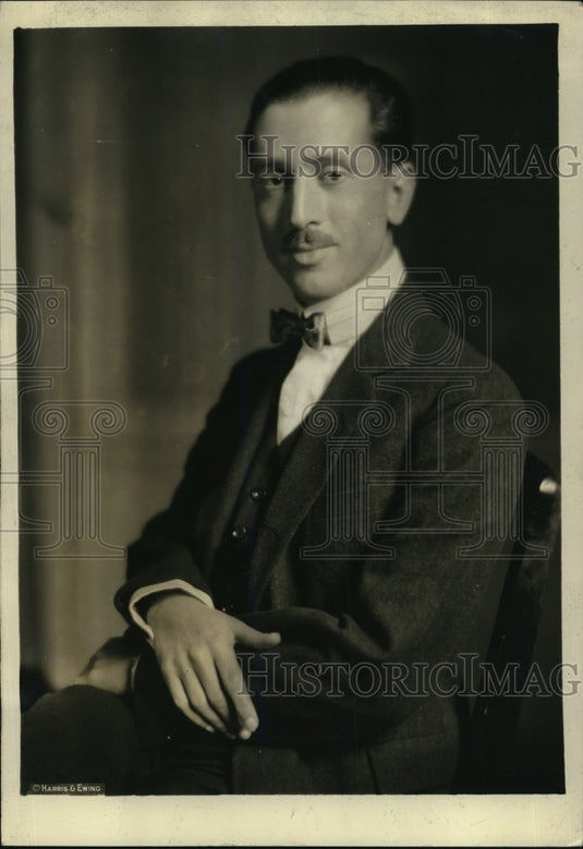 1923 Press Photo Baron Giovanni de Guira Italian Embassy in DC