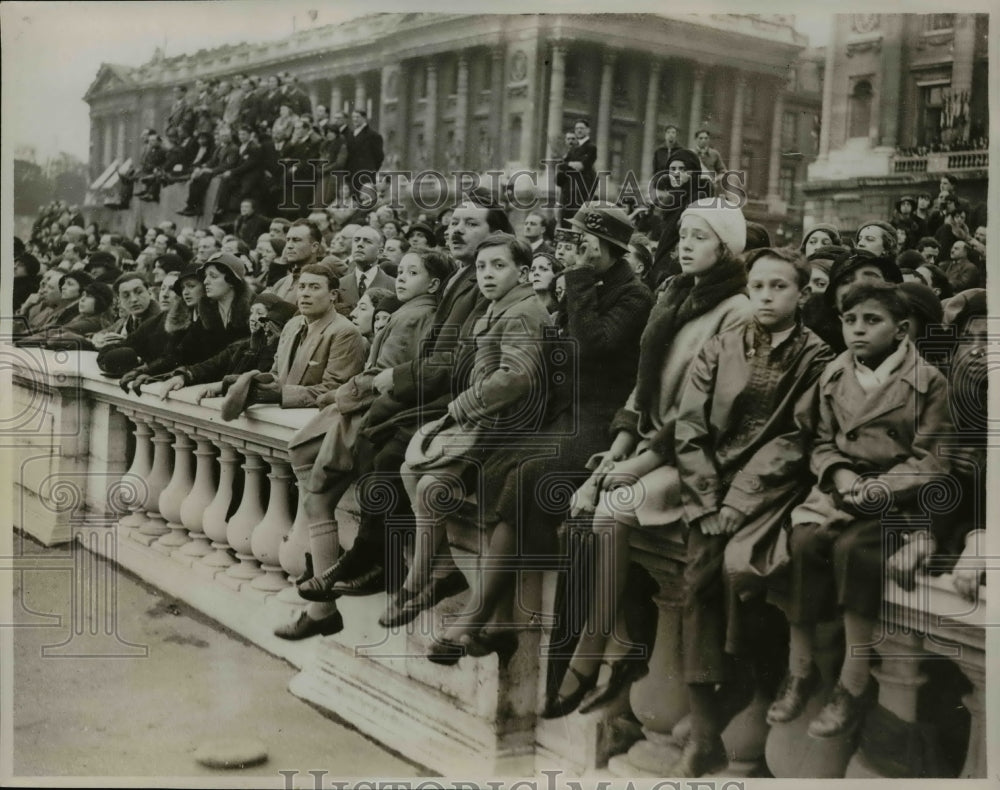 1932 Press Photo State funeral of France President M. Doumer