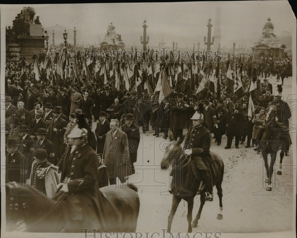 1932 Press Photo State funeral of France President M. Doumer