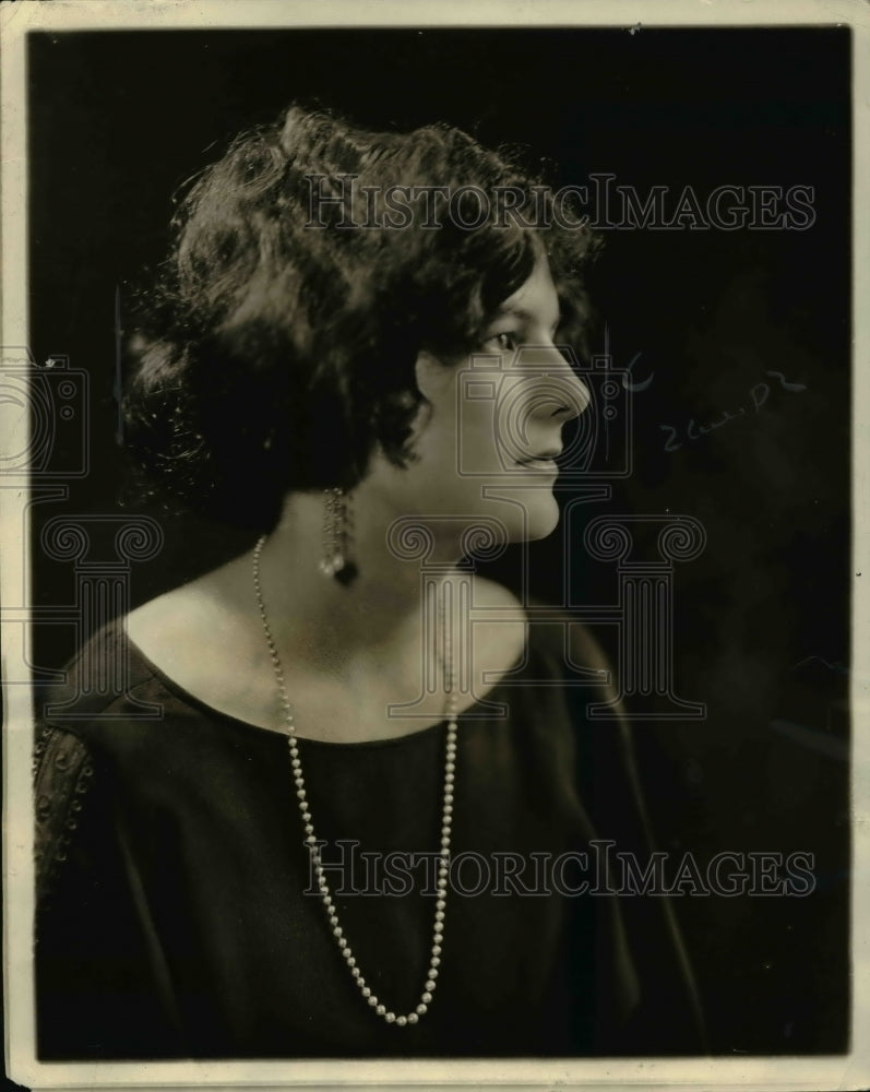 1923 Press Photo Liss Ann Seton will be a June bride to Mr. Hamilton Cottier