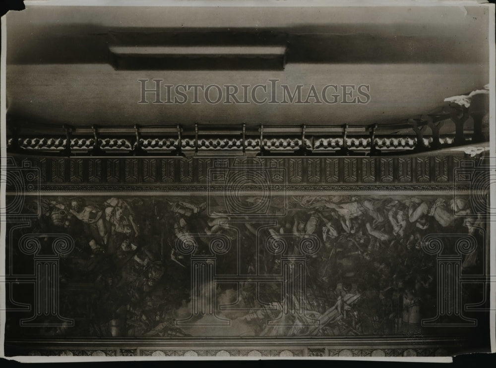 1930 Press Photo The King in Royal Gallery of House of Lords