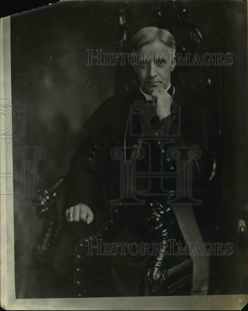 1923 Press Photo Reverend Michael Keyes, bishop of the Savannah Catholic Diocese