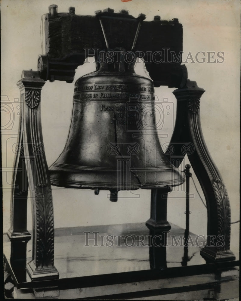 1961 Press Photo Liberty Bell, Philadelphia