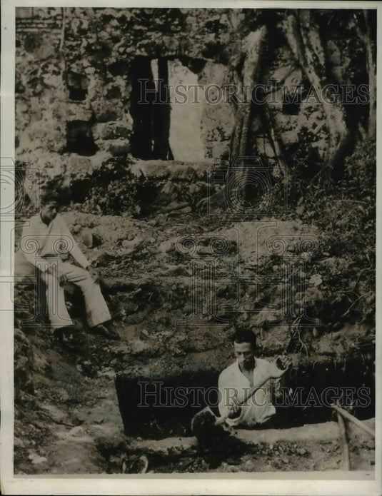 1933 Press Photo Old treasure still lures at old cathedral in Old Panama- Historic Images
