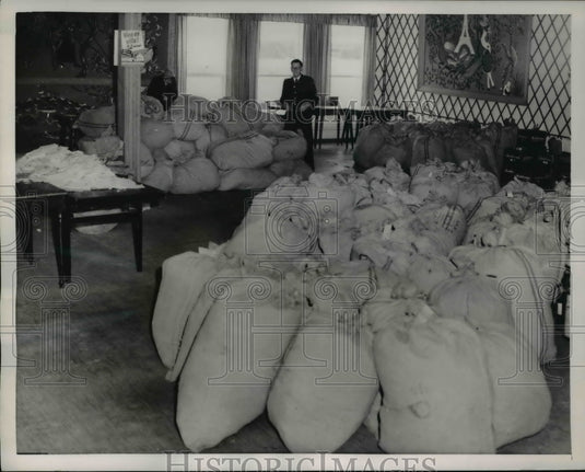 1954 Press Photo Laundry Contest in Stockholm Sweden