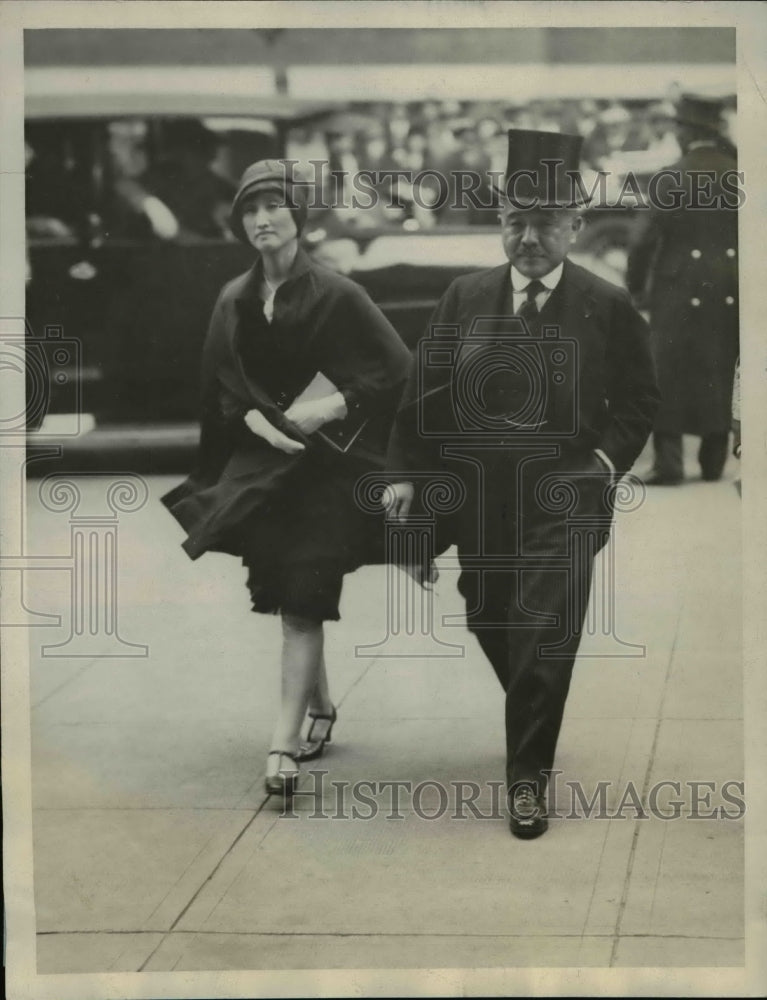 1929 Press Photo Katsuti Debuchi Japanese Ambassador To United States