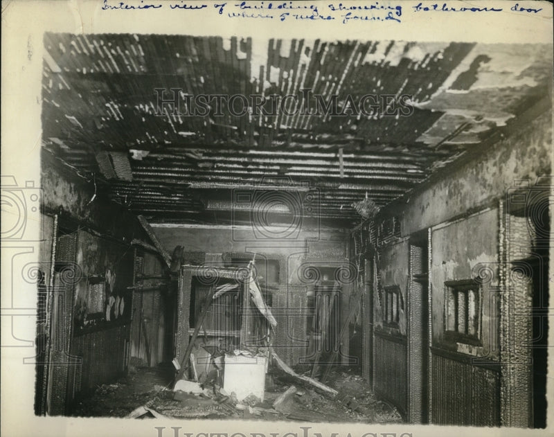 Load image into Gallery viewer, 1927 Press Photo Fire in Williamson left three children dead
