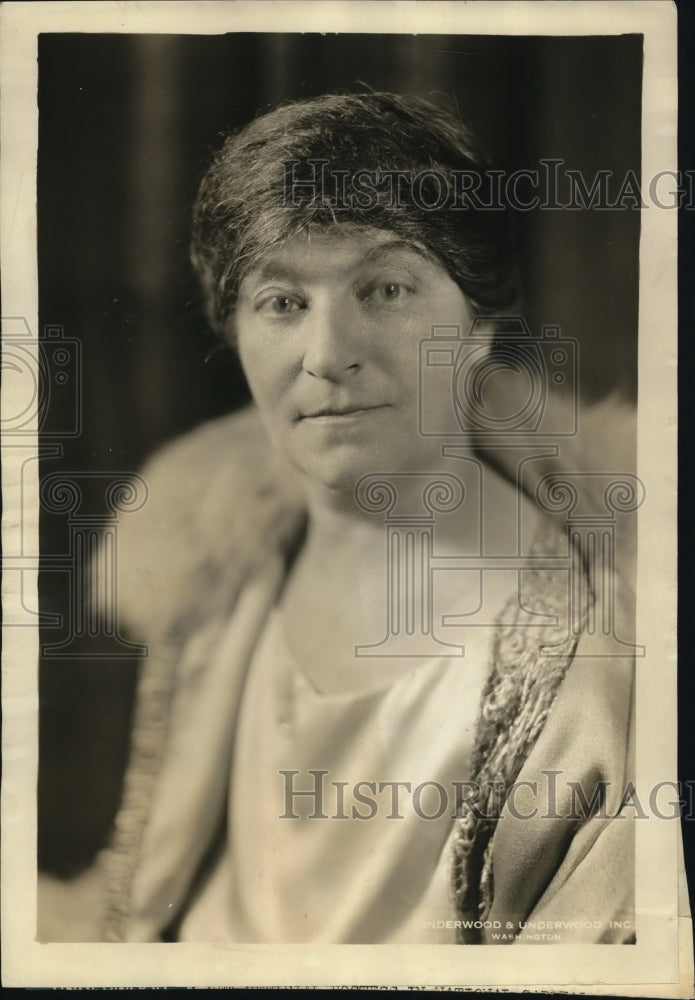 1925 Press Photo Mrs. Olds wife of R.E.Olds Asst. Secretary of State