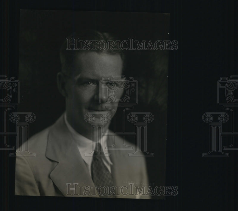 Load image into Gallery viewer, 1928 Press Photo Harold J. Wrape, St. Louis, Pres Federation Rodeo Thodes Assn
