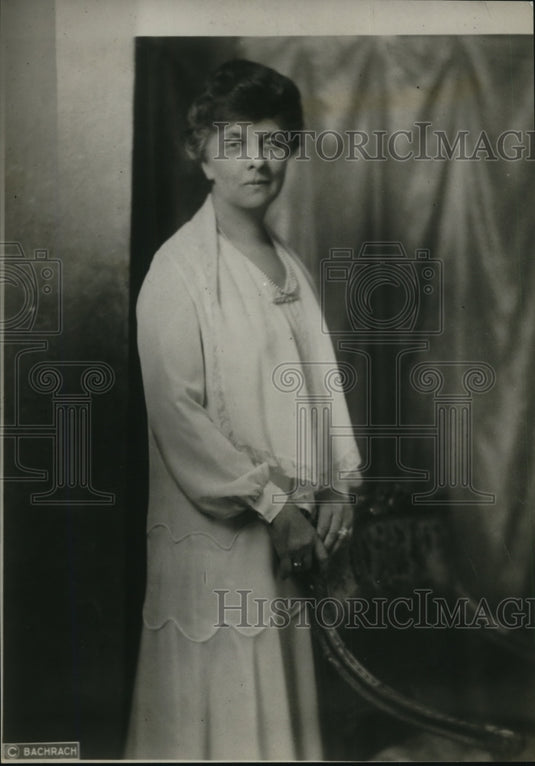 1928 Press Photo Mrs Marion Van Winkle Wash DC
