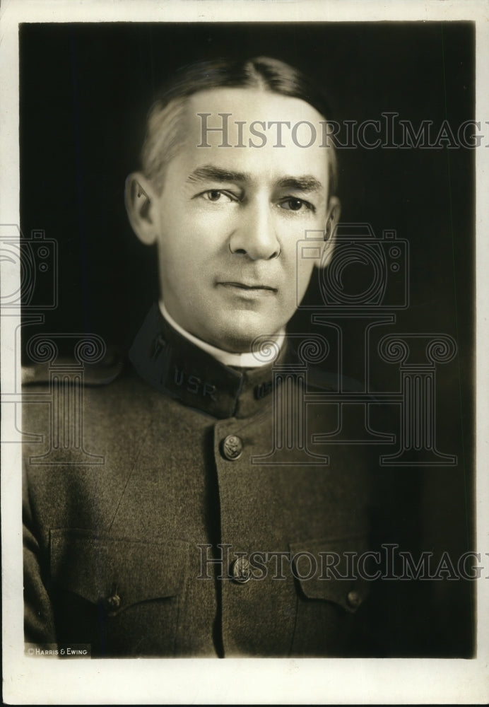 1924 Press Photo Mitchell James of Wash DC in military uniform