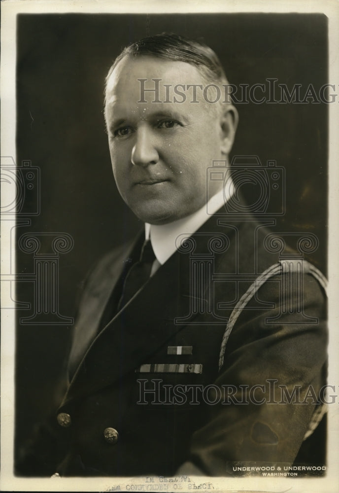 1927 Press Photo Rear Adm David F Sellers in South American