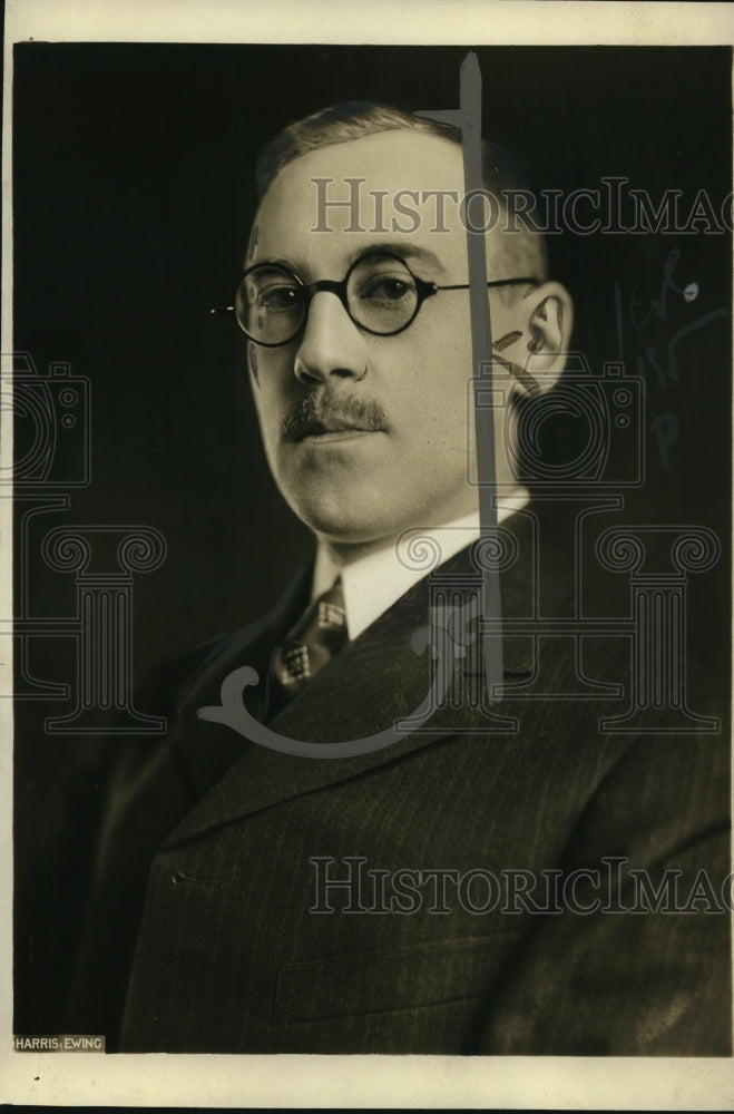 1923 Press Photo Dr frankwood Williams - nex39379