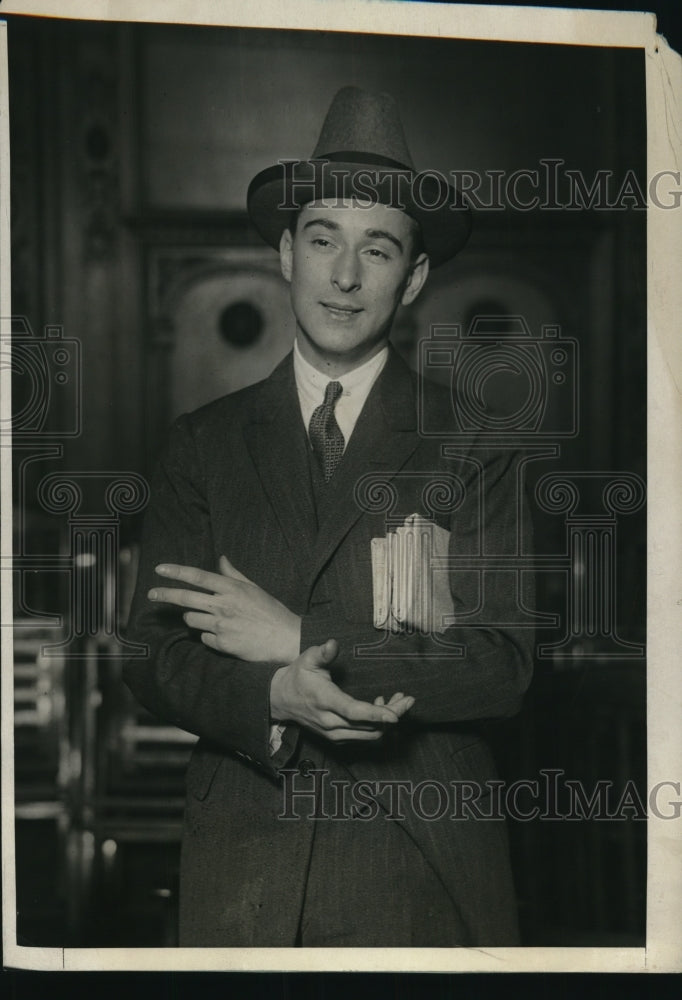 1925 Press Photo Otto Hugo Stinness - nex39422