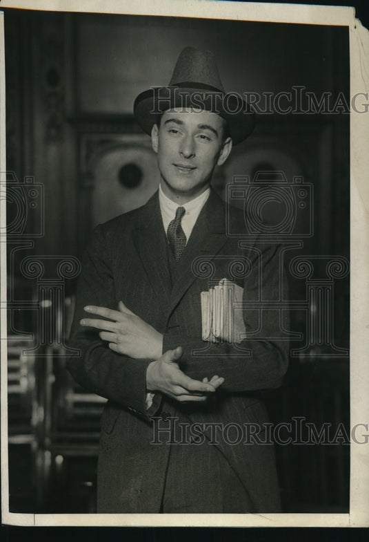 1925 Press Photo Otto Hugo Stinness - nex39422