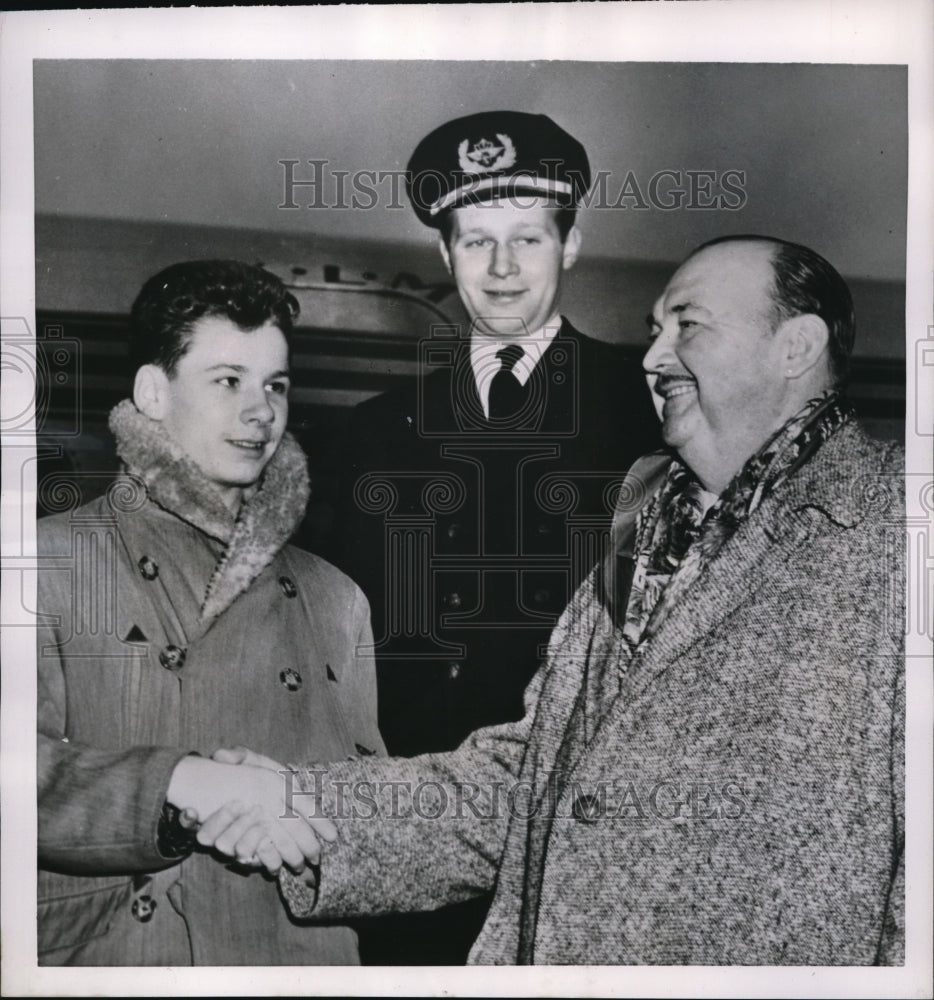 1952 Press Photo Gerald Fremy French Pianist and Winner at Paris Conservatory