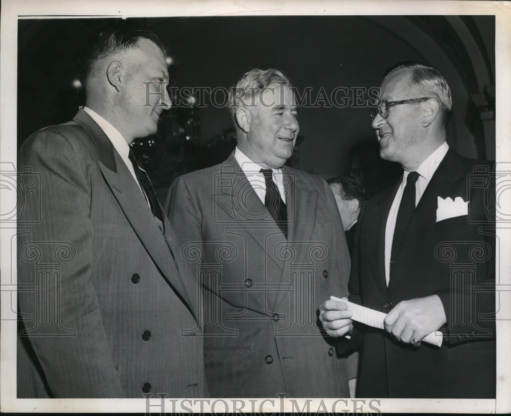 1950 Press Photo Senator Ernest W. McFarland, chairman of a Senate Commerce