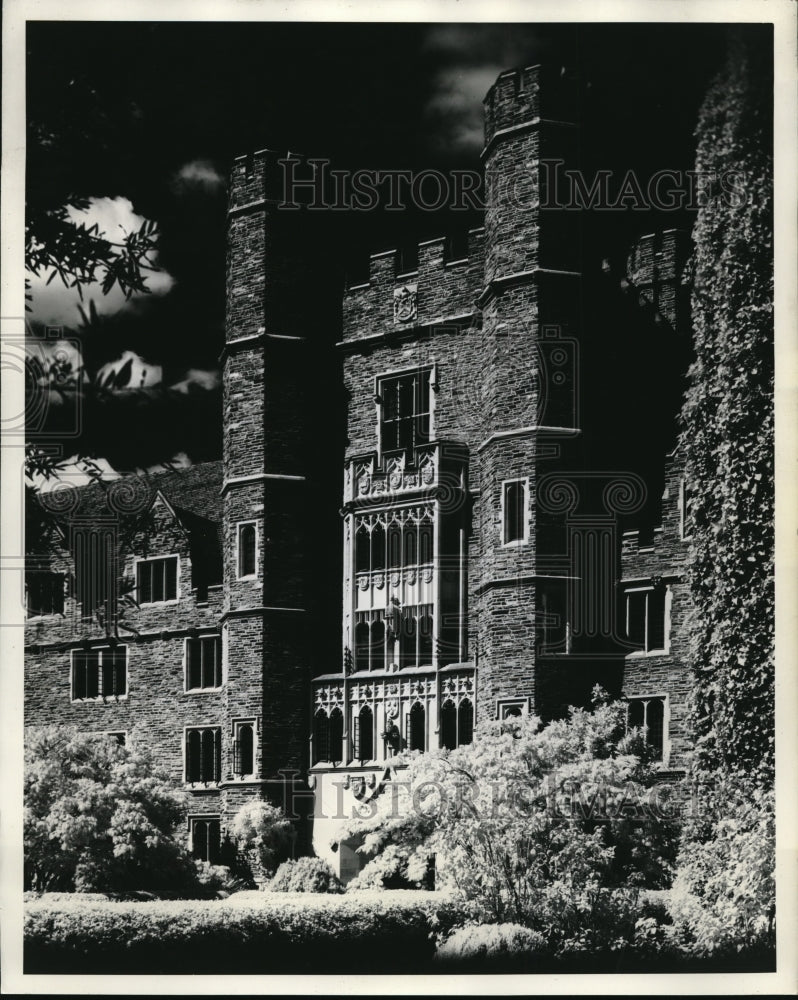 1940 Press Photo The architectural beauty of Duke University