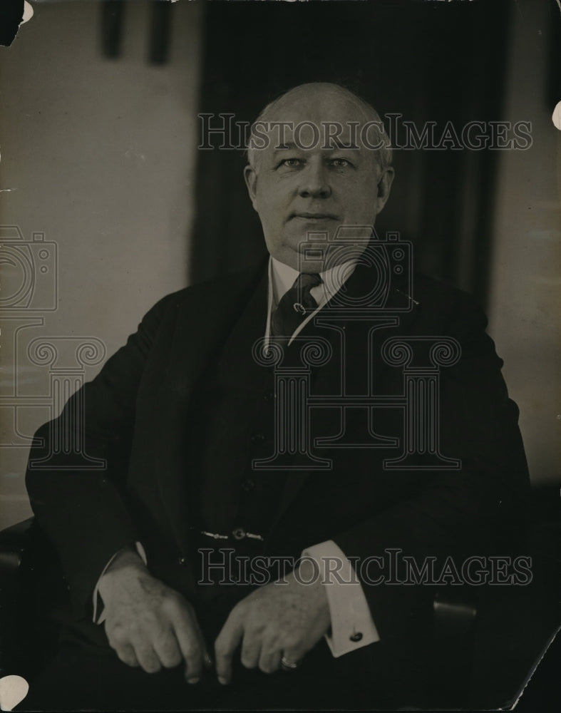 1920 Press Photo Col Cuy Geff, US member of Board from Wisconsin