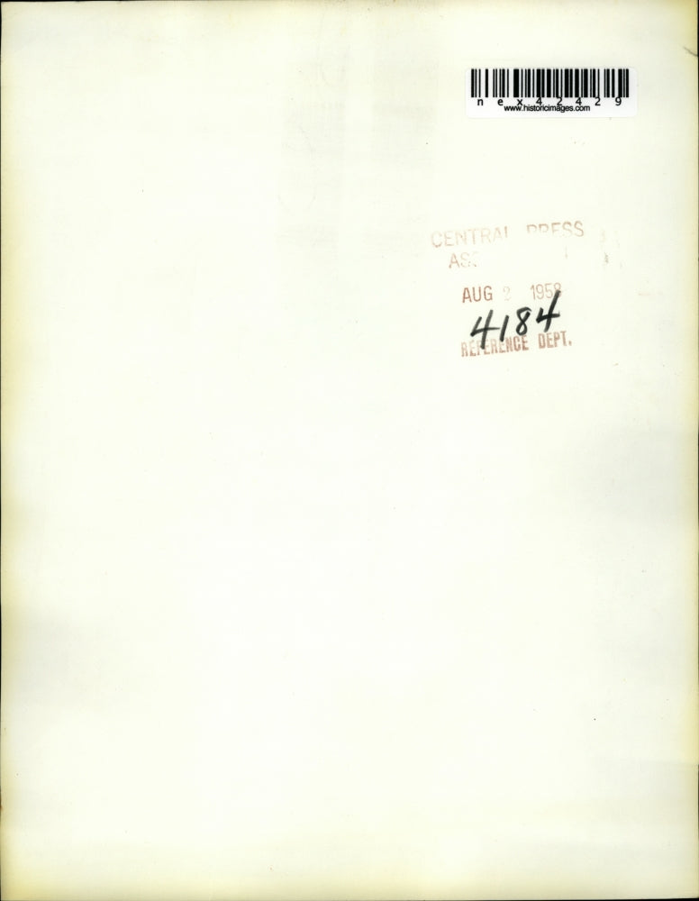 1958 Press Photo Italian Prime Minister Amintore Fanfani at House of Rep