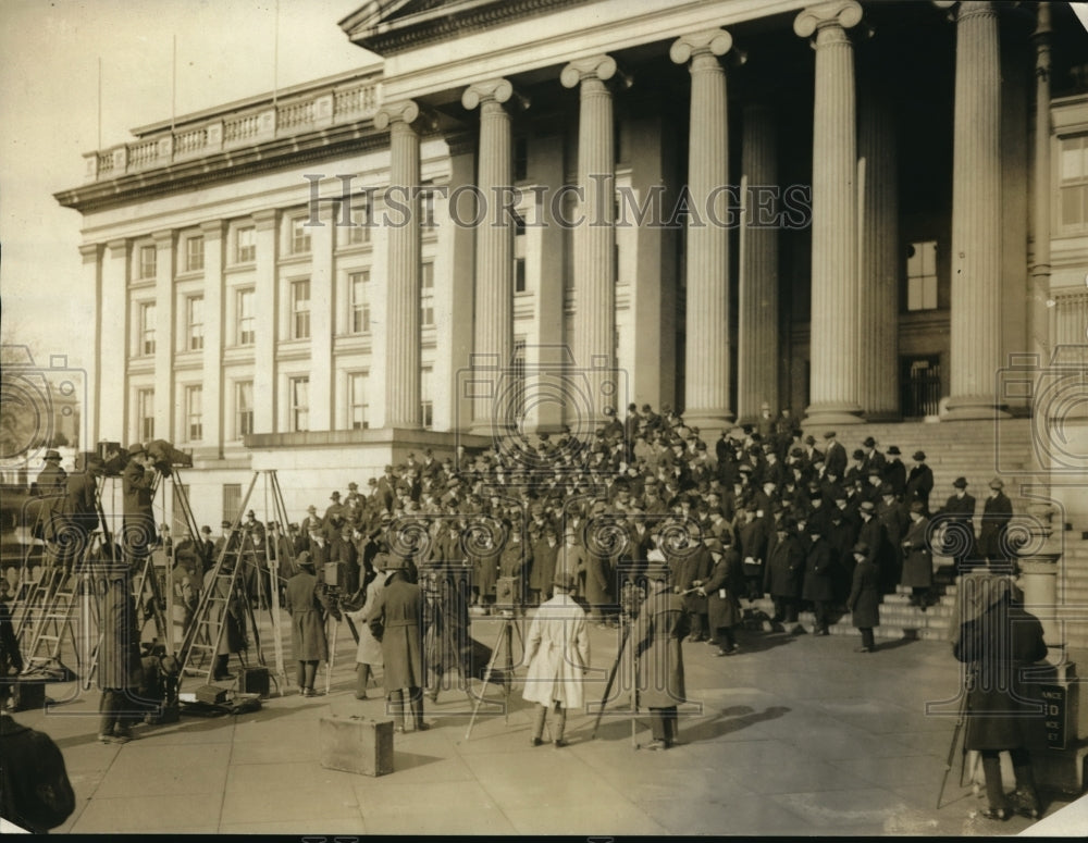 1922 Press Photo News Cameras Photograph National Agricultural Delegates, Wash.