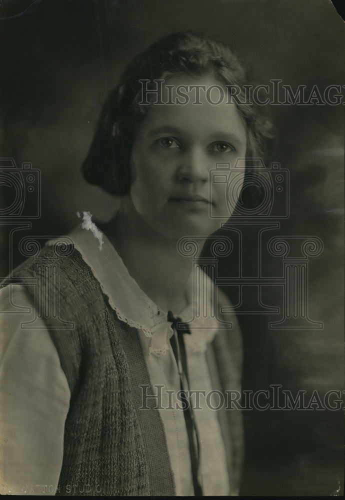 1924 Press Photo City attorney Ethel profett of Pharosh Okla